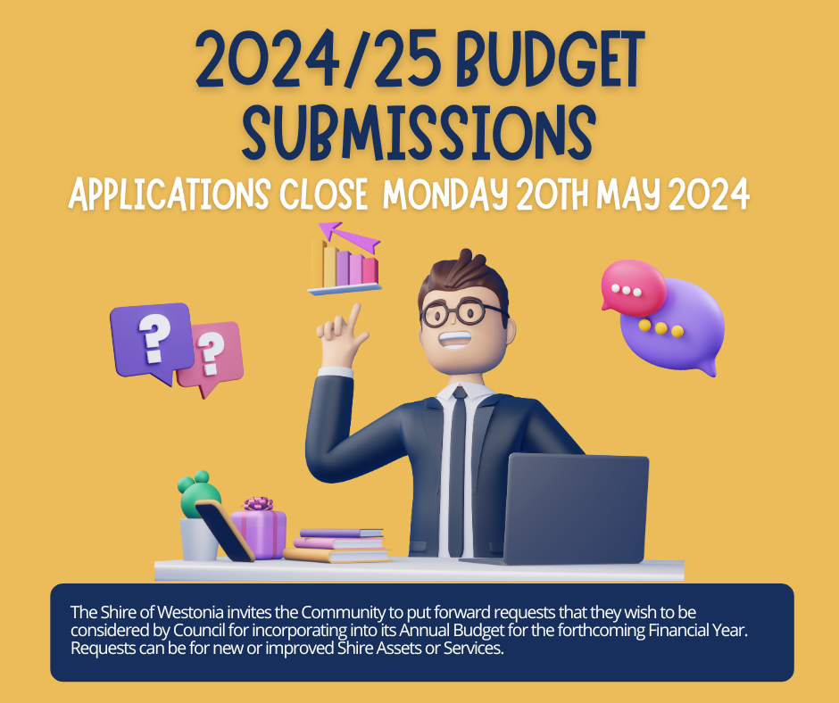 📣Community Budget Submissions are now open!