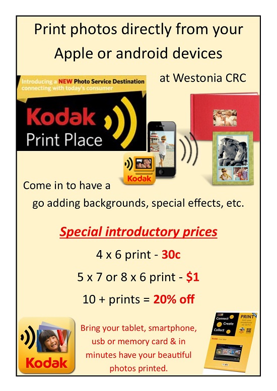Service: Kodak Print Place