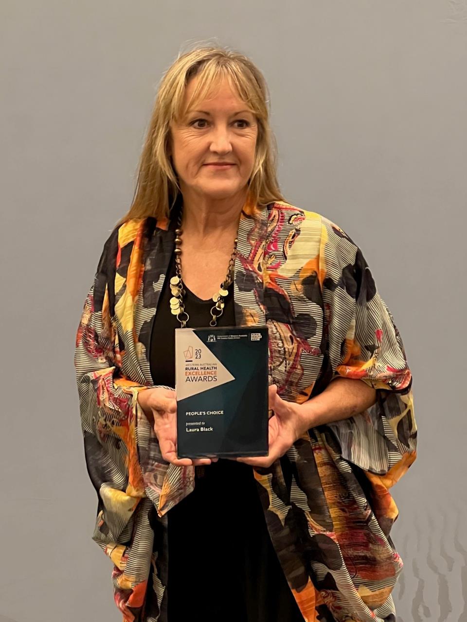 Congratulations to the 2023 WA Rural Health Excellence Awards- People's Choice category: Laura Black