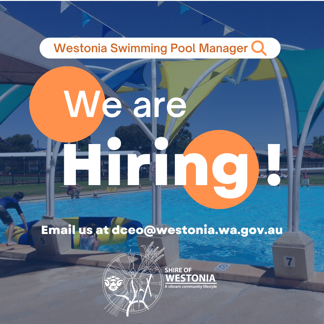 POSITION VACANCY- SWIMMING POOL MANAGER