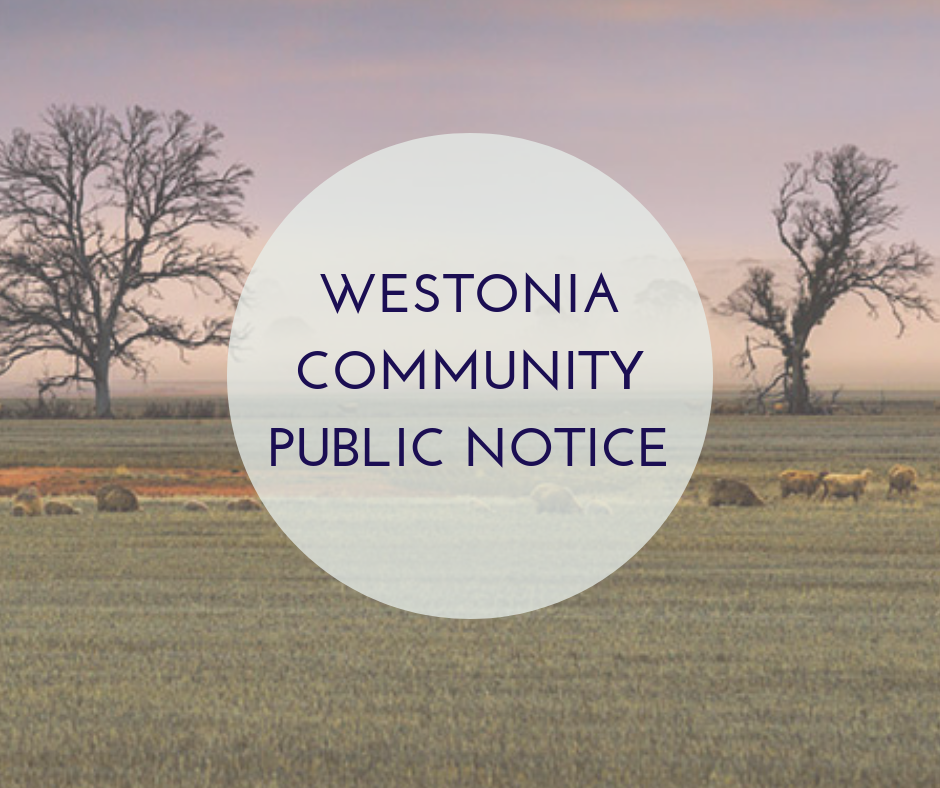 REVIEW OF REGIONAL FIXED STANDPIPES FOR THE SHIRE OF WESTONIA